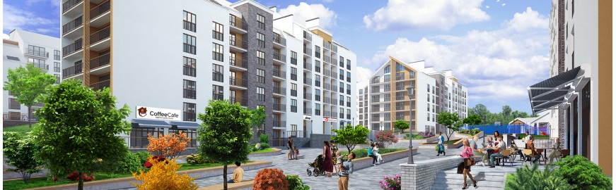 Концепція ЖК "Гостомель Residence"