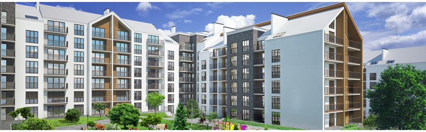 Візуалізації житлового комплексу "Гостомель Residence"
